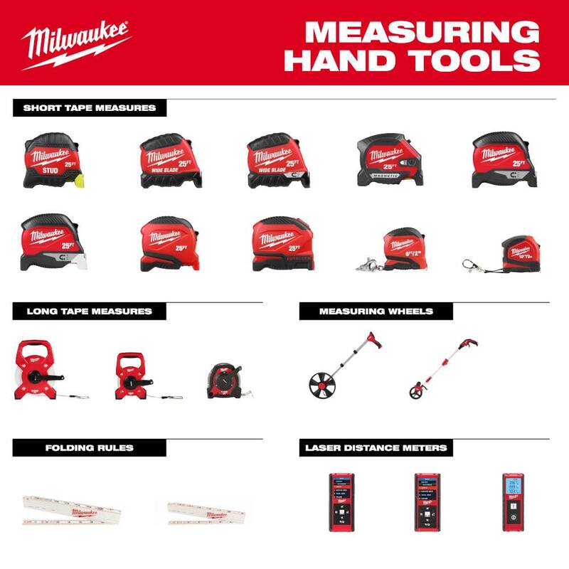 Milwaukee 25 ft. Cinta Métrica Magnética Compacta (Paquete de 2) - 48-22-1025MG