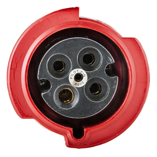 Productos de uso rudo Hubbell Wiring Device-Kellems, Clavija y Enchufe IEC - HBL4100C6WP