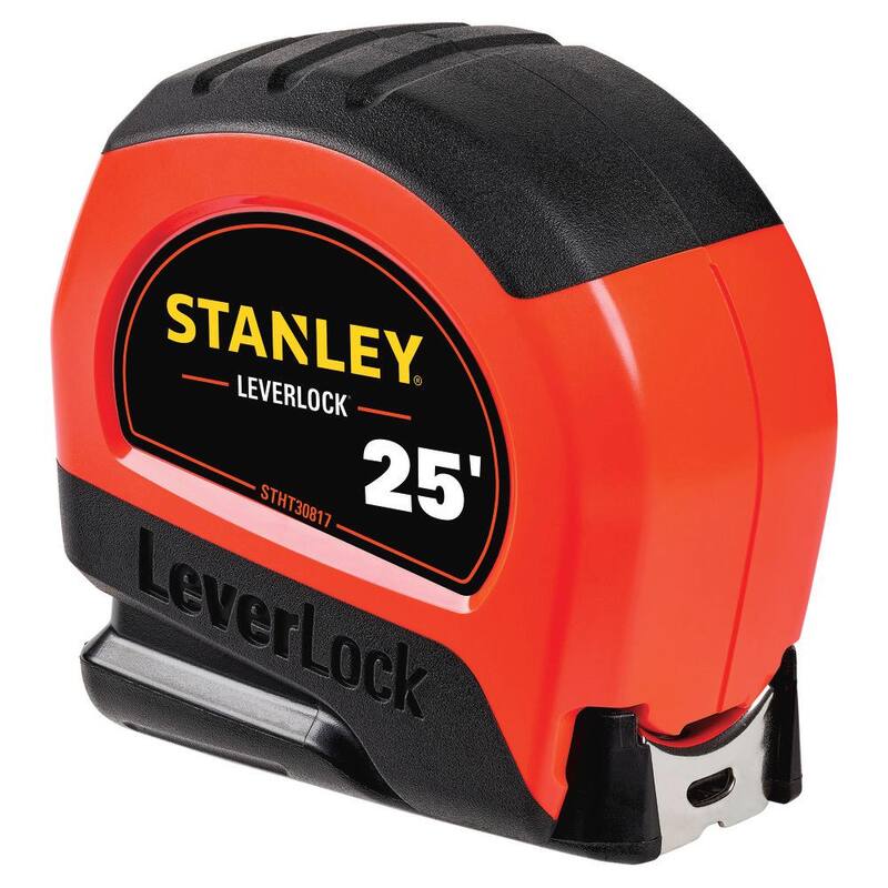 Stanley 25 pies. Cinta métrica de bloqueo de palanca de alta visibilidad - STHT30817S