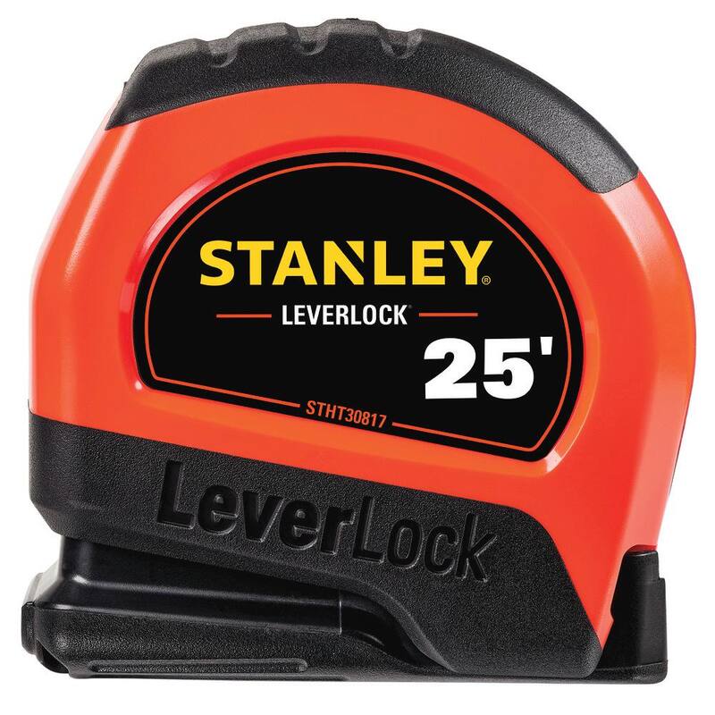 Stanley 25 pies. Cinta métrica de bloqueo de palanca de alta visibilidad - STHT30817S