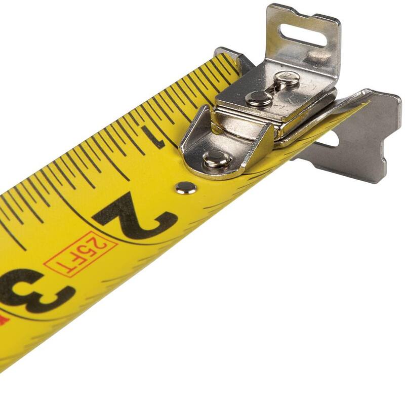 Cinta métrica de 25 pies con gancho doble magnético - 9225R de Klein Tools