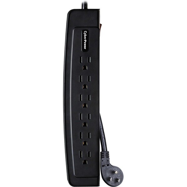Protector de sobretensión Cyberpower Pro Surge 6 Salidas 1350J EMI RFI - CSP604T