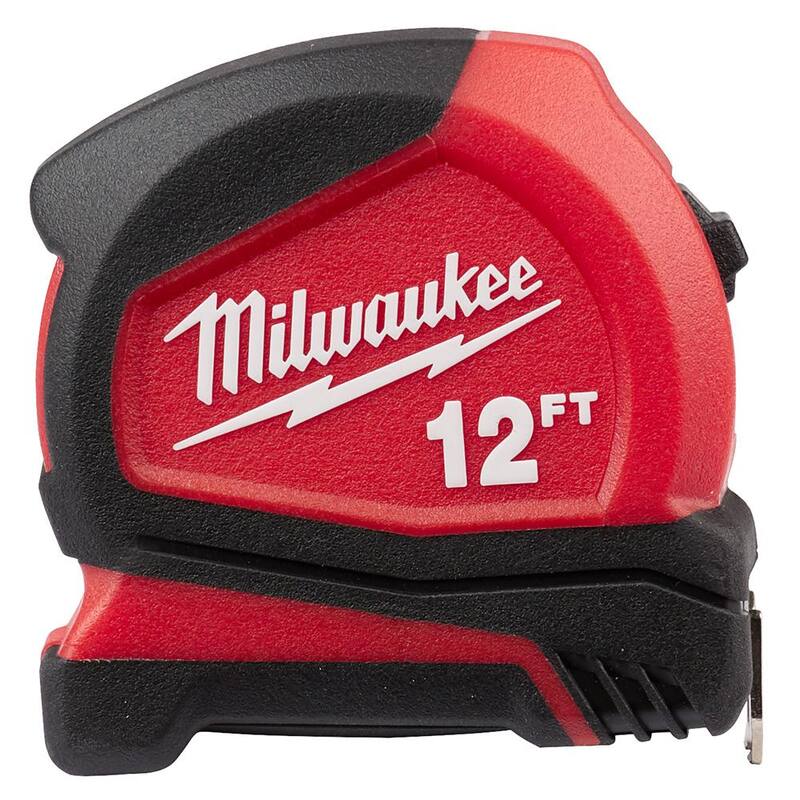 Milwaukee 12 pies. Medida compacta de cinta - 48-22-6612