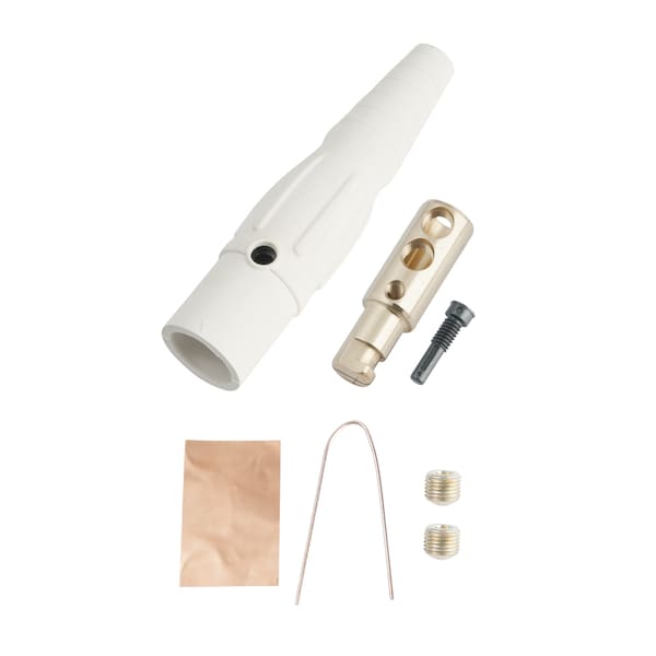 Marinco Cls20Mb-B Cl Inline Single Pin (400A/600V) #2-2/0 Awg Macho-Blanco (B) - CLS20MB-B