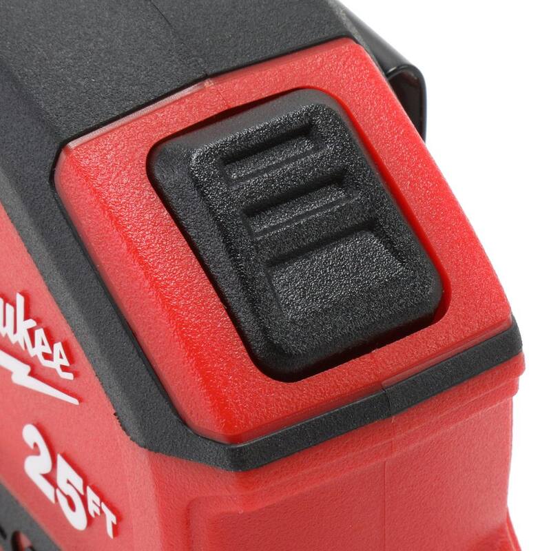 Milwaukee 25 ft. Cinta Métrica Automática Compacta con Bloqueo Automático de 16 ft. - 48-22-6825-48-22-6816