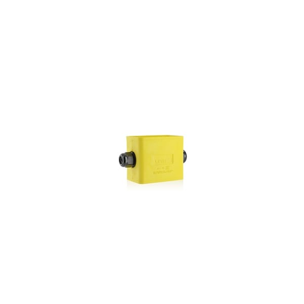 Unidades de Distribución de Energía Leviton Pdus 1G Rbr Bx Sg Std Ft 0.230 - 0.546 Amarillo - 3059F-1Y