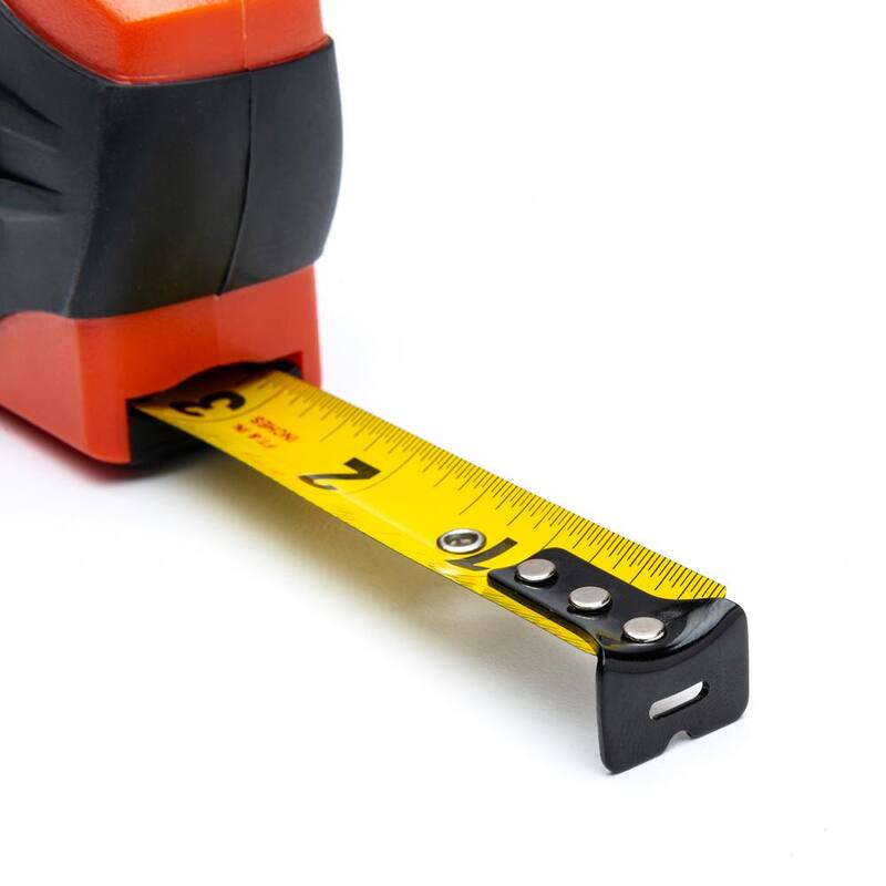 Cinta métrica naranja de alta visibilidad Crescent Lufkin P1000 de 3/4 pulg. x 16 pies - PHV1316N