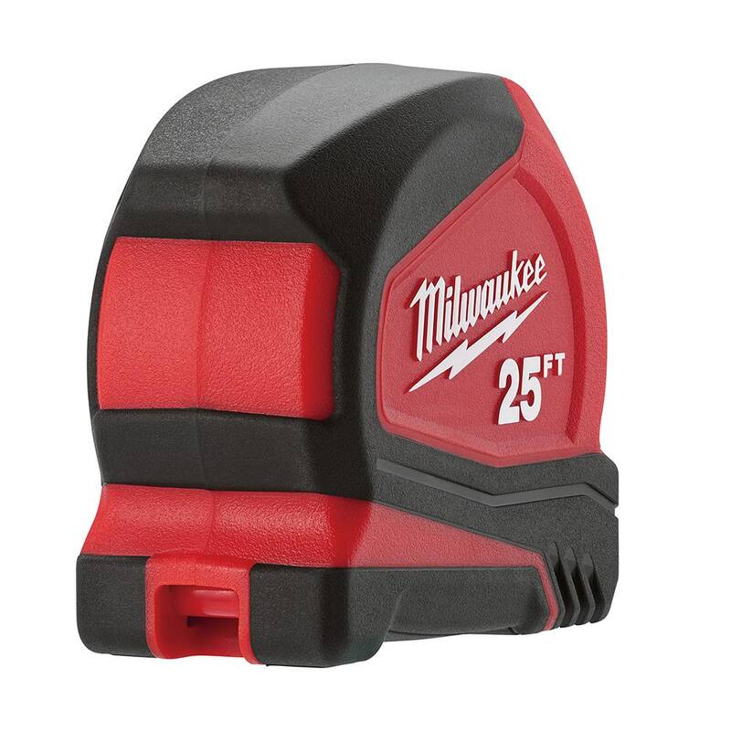 Milwaukee Cinta Métrica Compacta de 25 pies (Paquete de 2) - 48-22-6625-48-22-6625