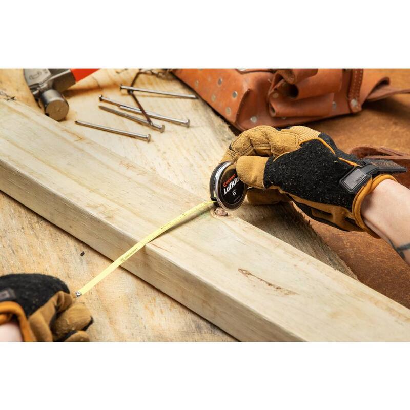 Cinta métrica de ingeniero para diámetros ejecutivo de Crescent Lufkin de 1/4 de pulgada x 6 pies - W606PD