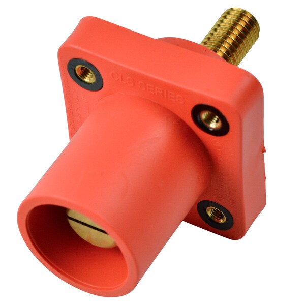 Marinco Cls40Mrsb-G Cls Series Pnl Mnt (400A/600V) 1.125" Stud; Male-Orng (G) - CLS40MRSB-G
