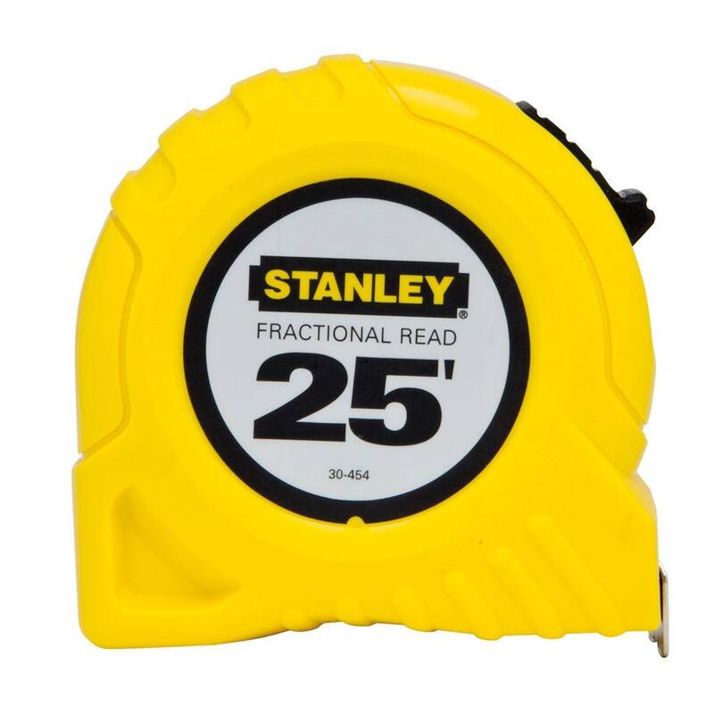 Cinta métrica de escala fraccional de 25 pies x 1 pulgada - 30-454 de Stanley