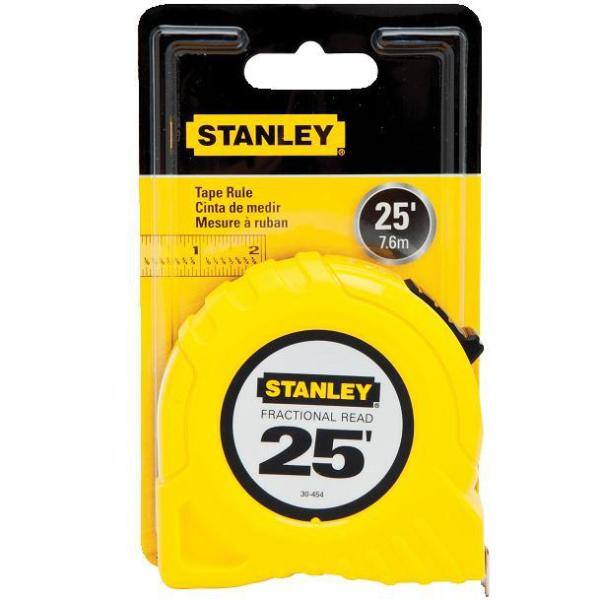 Cinta métrica de escala fraccional de 25 pies x 1 pulgada - 30-454 de Stanley