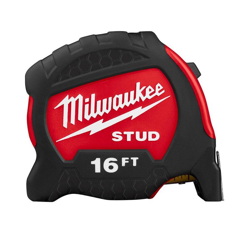 Milwaukee Cinta Métrica para Estructuras Gen II de 16 pies x 1-5/16 pulgadas con alcance de 17 pies - 48-22-9716