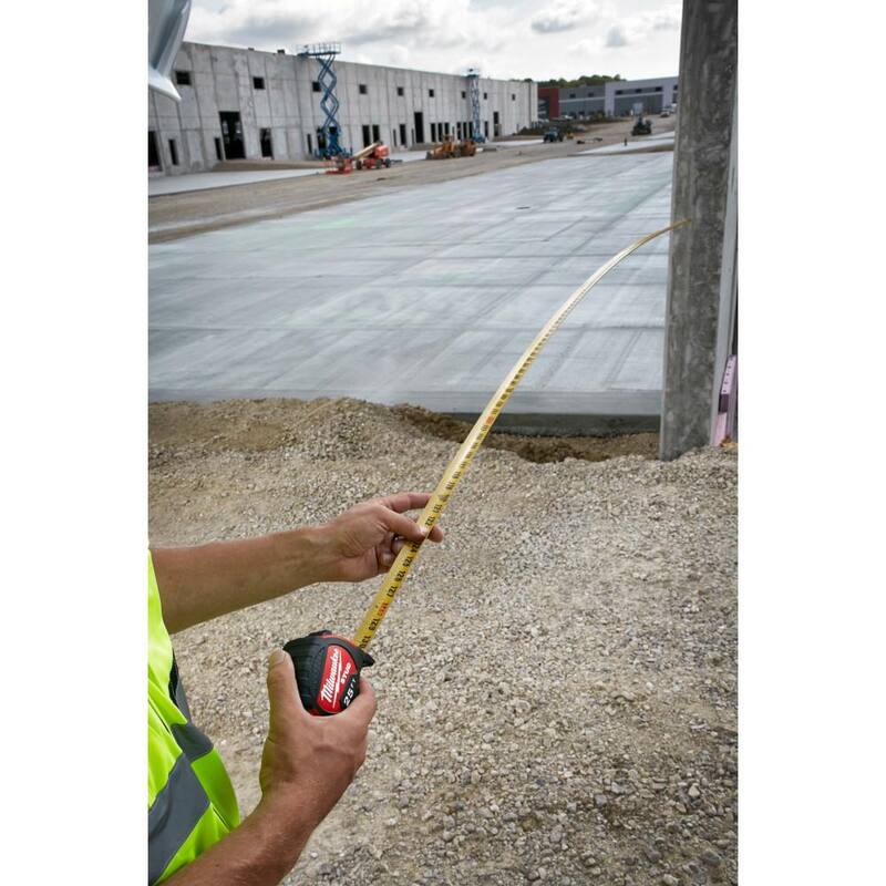 Milwaukee Cinta Métrica para Estructuras Gen II de 16 pies x 1-5/16 pulgadas con alcance de 17 pies - 48-22-9716
