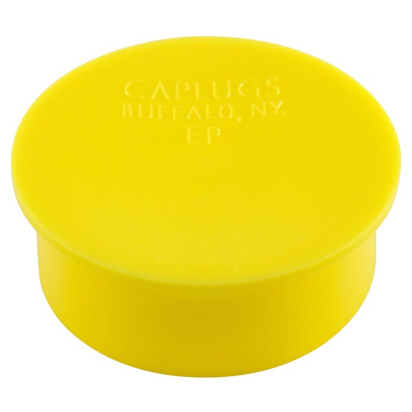 Tapón Caplugs de la serie EP de polietileno amarillo, paquete de 1000 unidades - EP-8