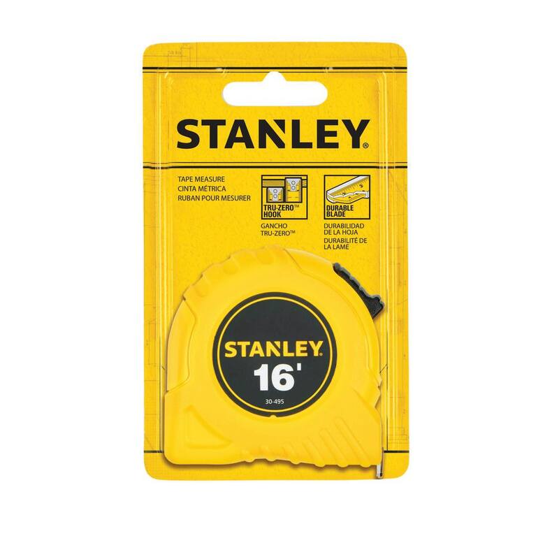 Cinta Métrica Stanley de 16 pies x 3/4 pulgadas - 30-495S