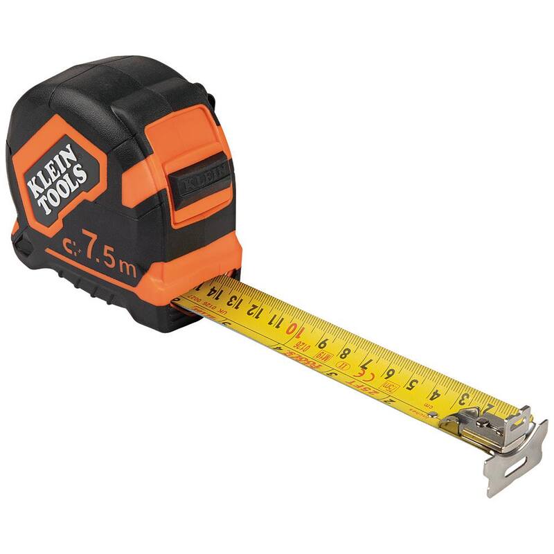 Cinta métrica de doble gancho magnético de 7.5 m Klein Tools - 9375