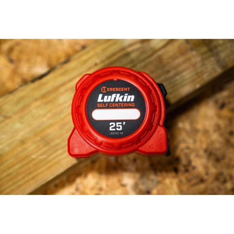 Cinta métrica de cinta de poder auto centrante de 25 pies Crescent Lufkin - L625SC-02