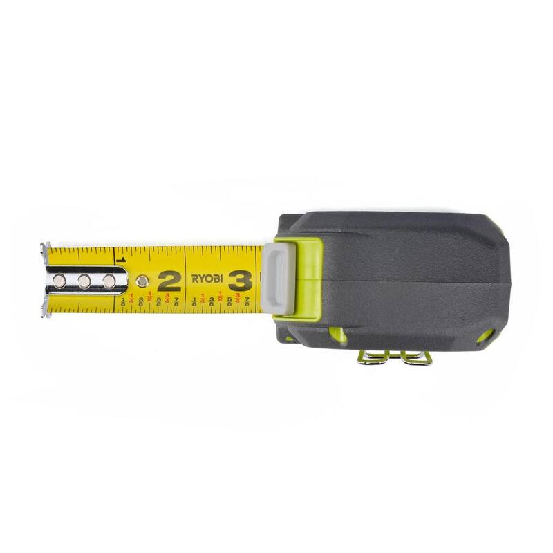 RYOBI 25 pies. Cinta métrica compacta de 2 paquetes - RHTM252SB