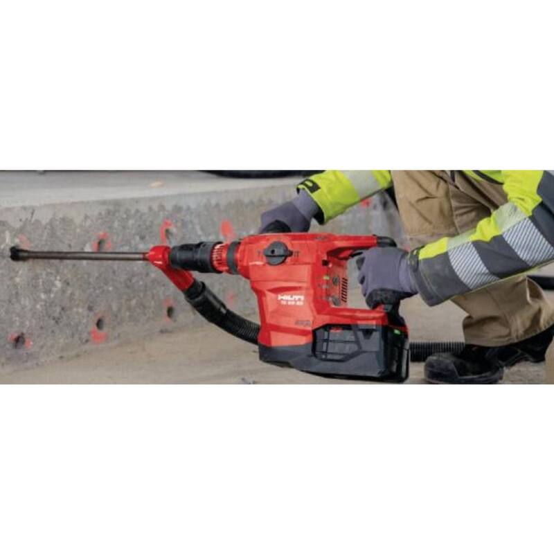 Martillo perforador rotativo Hilti 22-Volt NURON TE 60 inalámbrico de iones de litio sin escobillas SDS Max ATC/AVR (solo herramienta) - 2253099