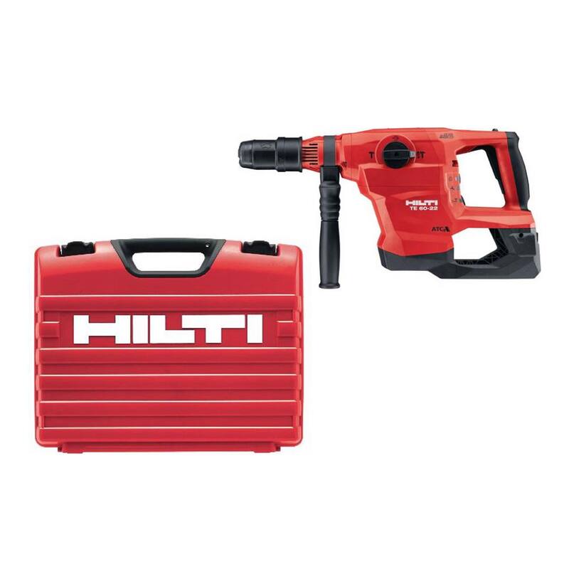 Martillo perforador rotativo Hilti 22-Volt NURON TE 60 inalámbrico de iones de litio sin escobillas SDS Max ATC/AVR (solo herramienta) - 2253099
