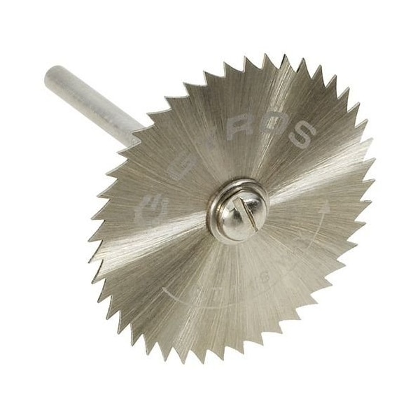 Gyros Saw Blade w/Mandrel Set, Coarse-Teeth 1-1/2" Dia. - 82-21515