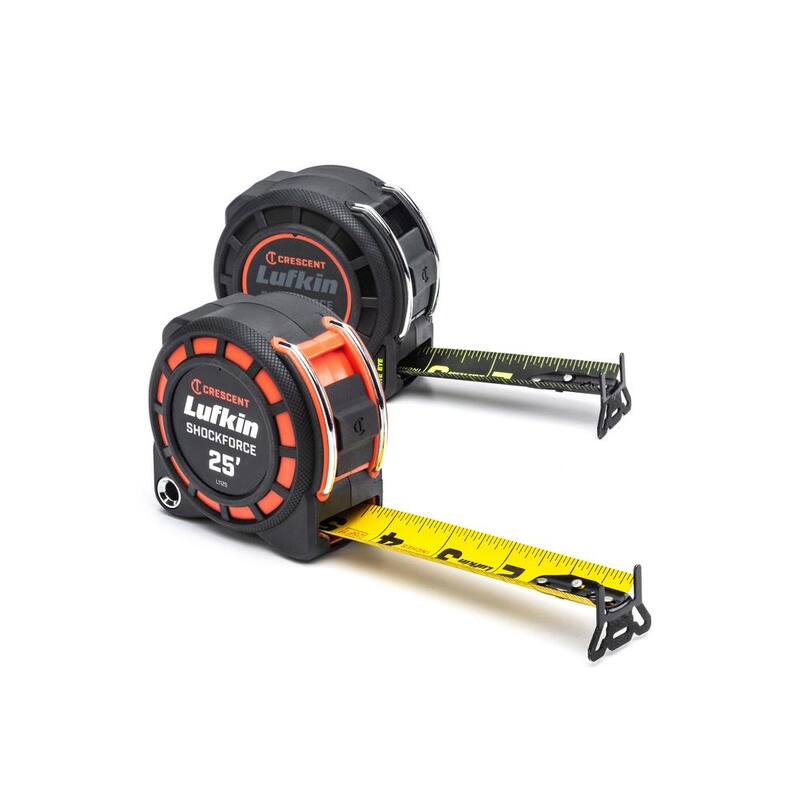 Cinta métrica de doble cara Crescent Lufkin 1-3/16 in x 25 ft - Shockforce G1 - L1125-02
