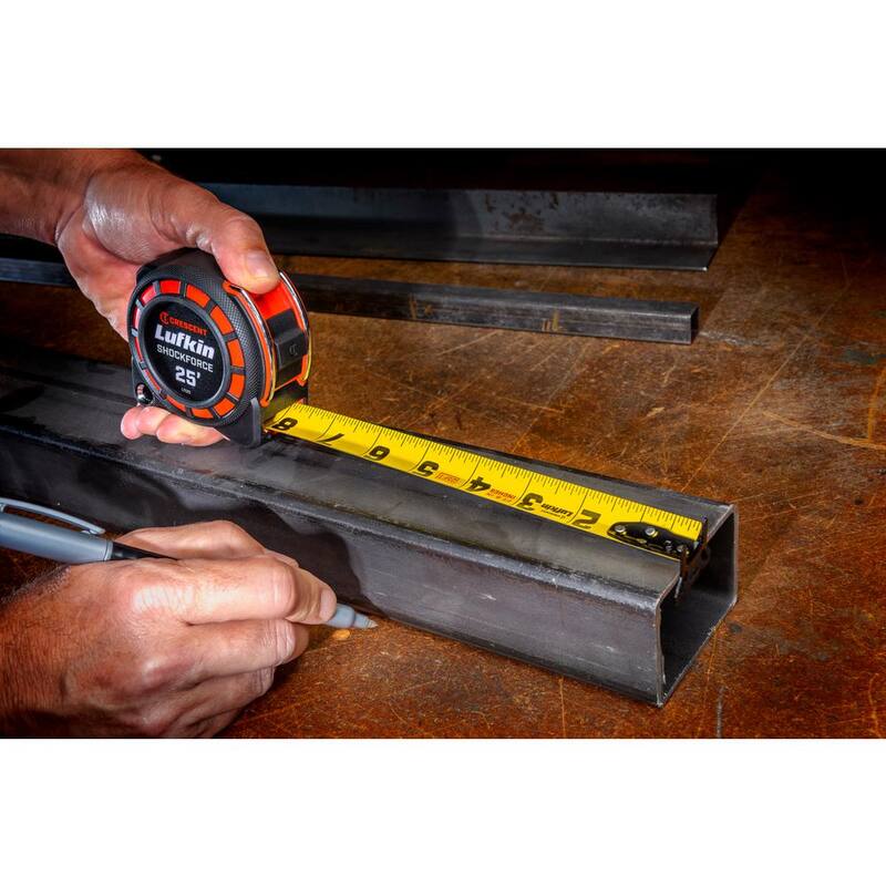 Cinta métrica de doble cara Crescent Lufkin 1-3/16 in x 25 ft - Shockforce G1 - L1125-02