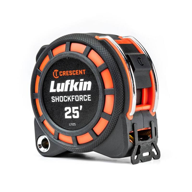 Cinta métrica de doble cara Crescent Lufkin 1-3/16 in x 25 ft - Shockforce G1 - L1125-02