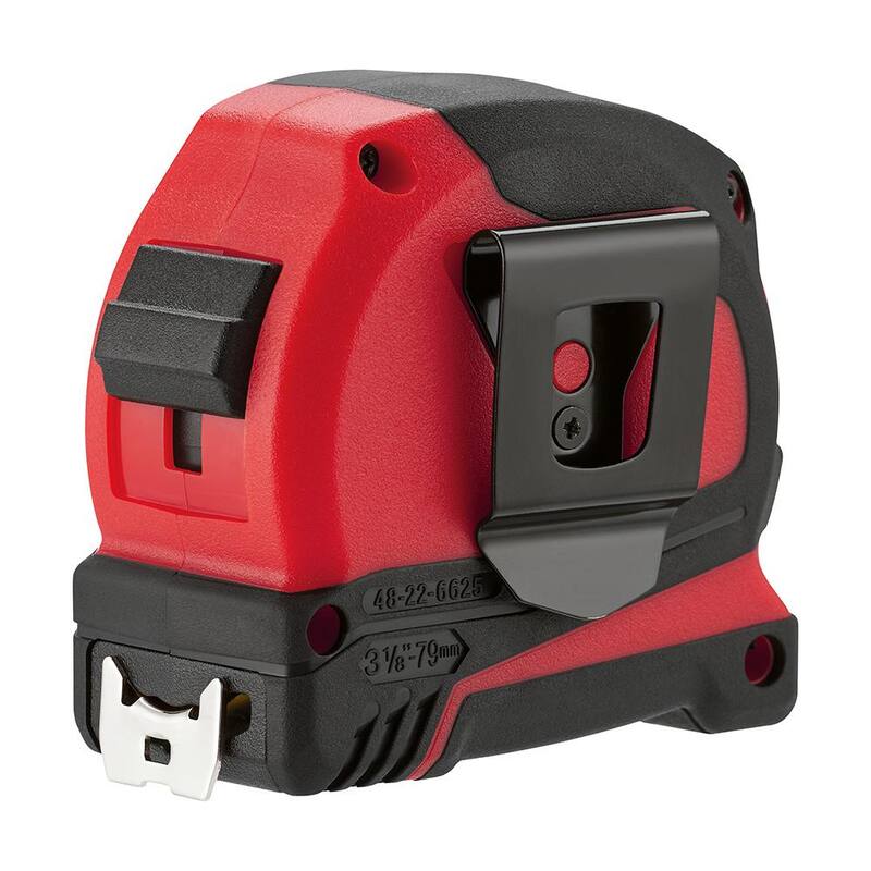 Milwaukee 25 ft. Cinta Métrica Compacta (paquete de 2) - 48-22-6625-2X