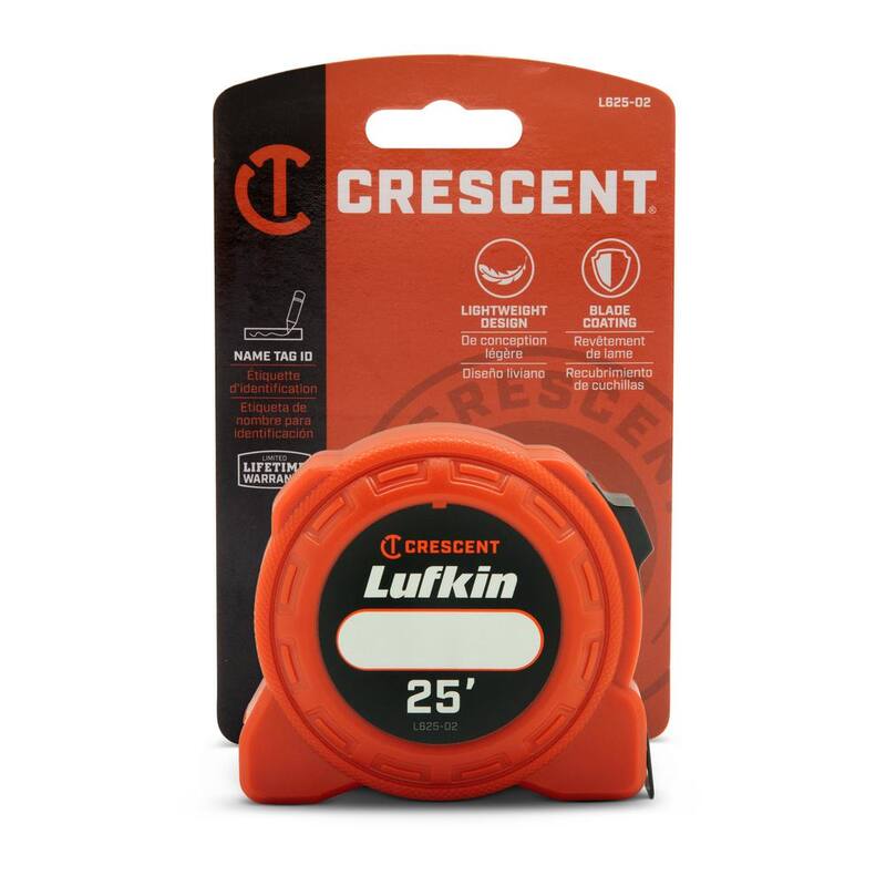 Cinta métrica de potencia Crescent Lufkin de 25 pies - L625-02