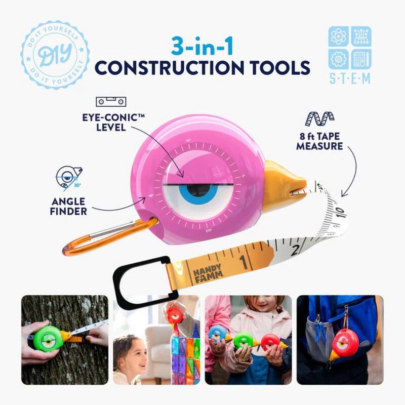 Cinta métrica para niños de aves de 250 cm (8 pies) HANDY FAMM - HF-TT-1005