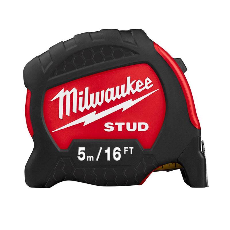 Milwaukee 5 m/16 ft. x 1-5/16 in. Gen II STUD Cinta Métrica con alcance de 17 ft. - 48-22-9717