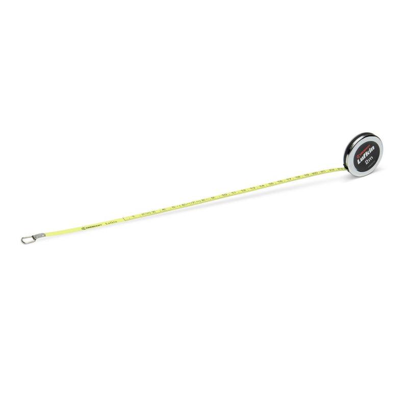 Cinta métrica de bolsillo para diámetros ejecutivos de Crescent Lufkin de 6.56 pies (6mm x 2m) - W606PM