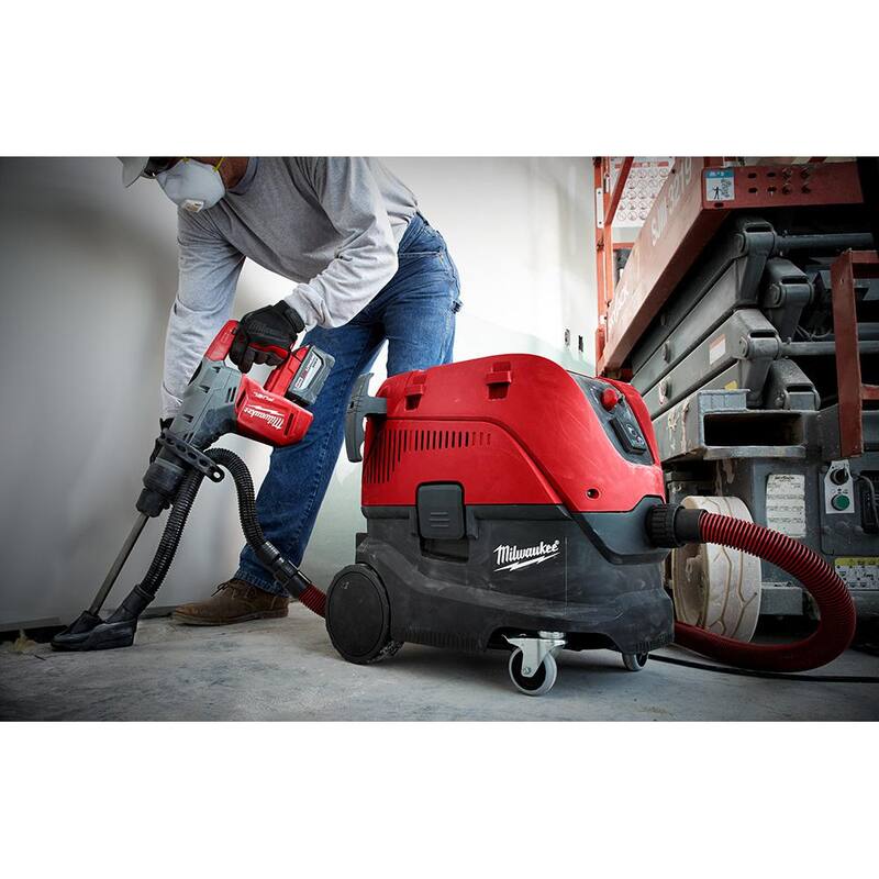 Martillo rotativo SDS-Max inalámbrico sin escobillas Milwaukee M18 FUEL de 18V con batería de 6.0ah - 2717-22HD-48-11-1865.
