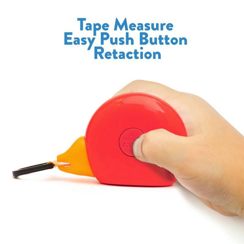 Cinta métrica para niños con diseño de aves Handy FAMM de 250 cm (8 pies) - HF-TT-1004