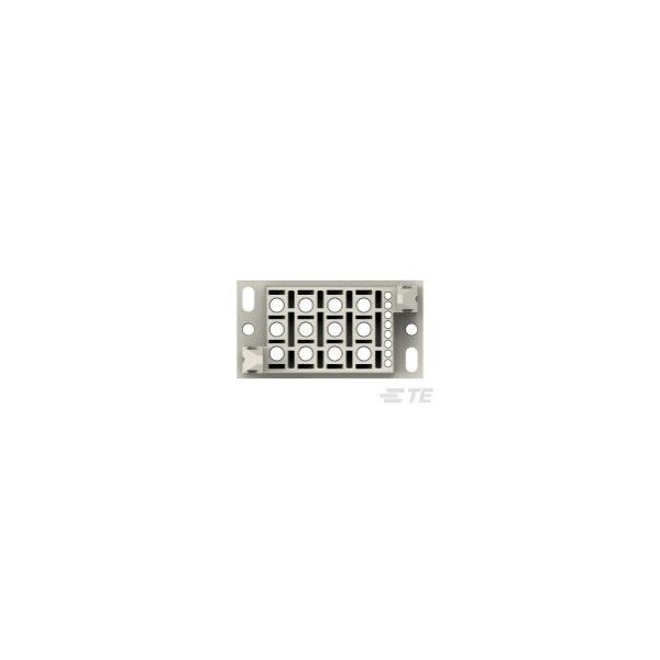 Conector de energía de servicio pesado TE Connectivity Ampower Housing Plug, 20 Pos - 1546291-1