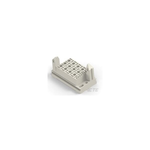 Conector de energía de servicio pesado TE Connectivity Ampower Housing Plug, 20 Pos - 1546291-1