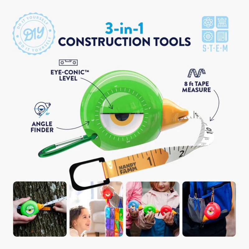 Cinta métrica para niños con diseño de aves de 250 cm (8 pies) - HF-TT-1002
