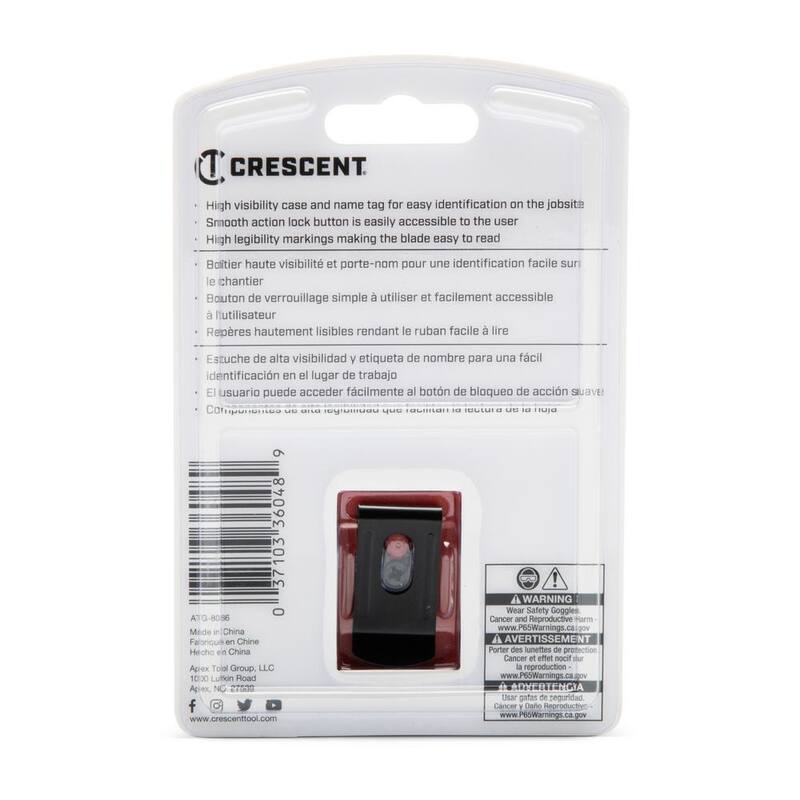 Serie L600 de cinta métrica/pulgadas Crescent Lufkin de 5m/16 ft. - L616CME-02