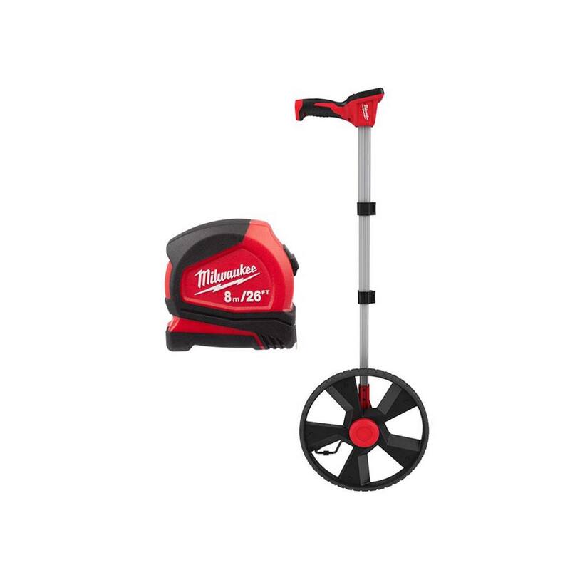 8 m/26 ft. Cinta Métrica Compacta con Rueda de Medición Digital de 12 in. - 48-22-6626-48-22-5112