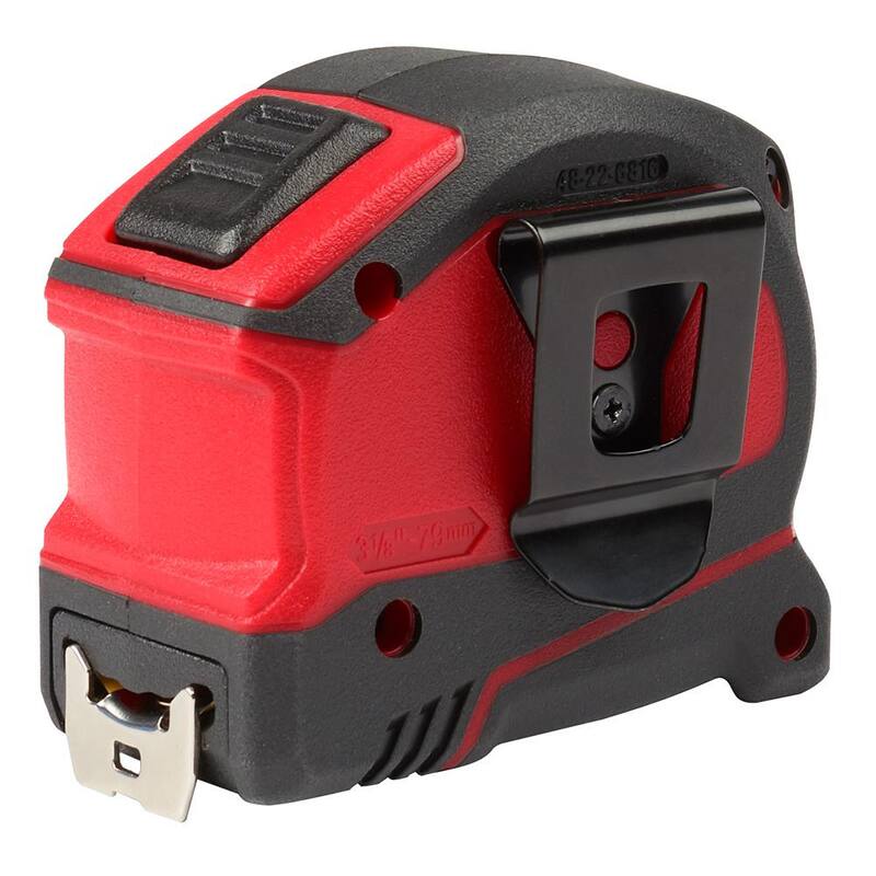 Milwaukee 16 ft. Cinta Métrica Compacta con Bloqueo Automático (paquete de 12) - 48-22-6816-12X