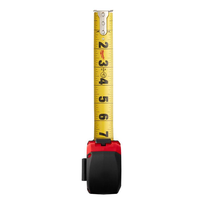 Milwaukee Cinta Métrica Compacta de Cuchilla Ancha de 16 pies x 1.2 pulgadas con Alcance de 15 pies (Paquete de 2) - 48-22-0416x2