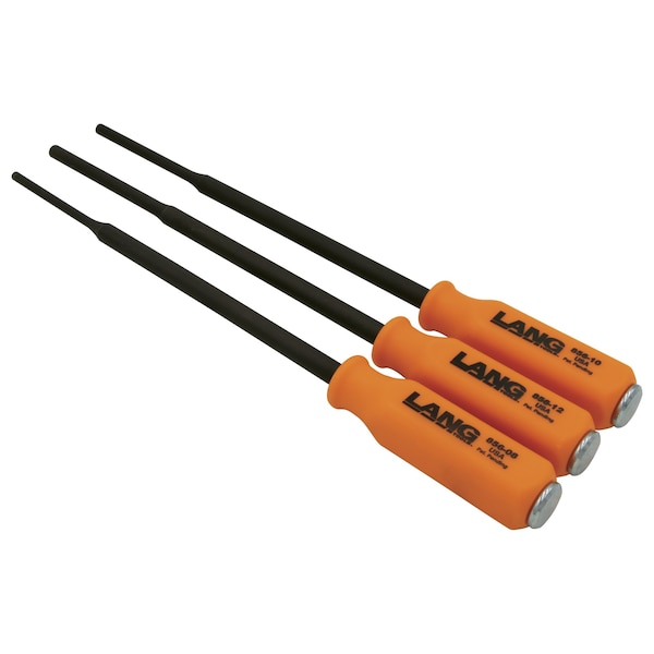 Kastar Hand Tools/A&E Hand Tools/Lang $PIN PUNCH 3 PC SET W/HANDLES - KH856-3ST