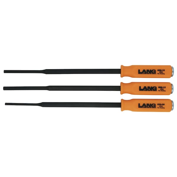 Kastar Hand Tools/A&E Hand Tools/Lang $PIN PUNCH 3 PC SET W/HANDLES - KH856-3ST