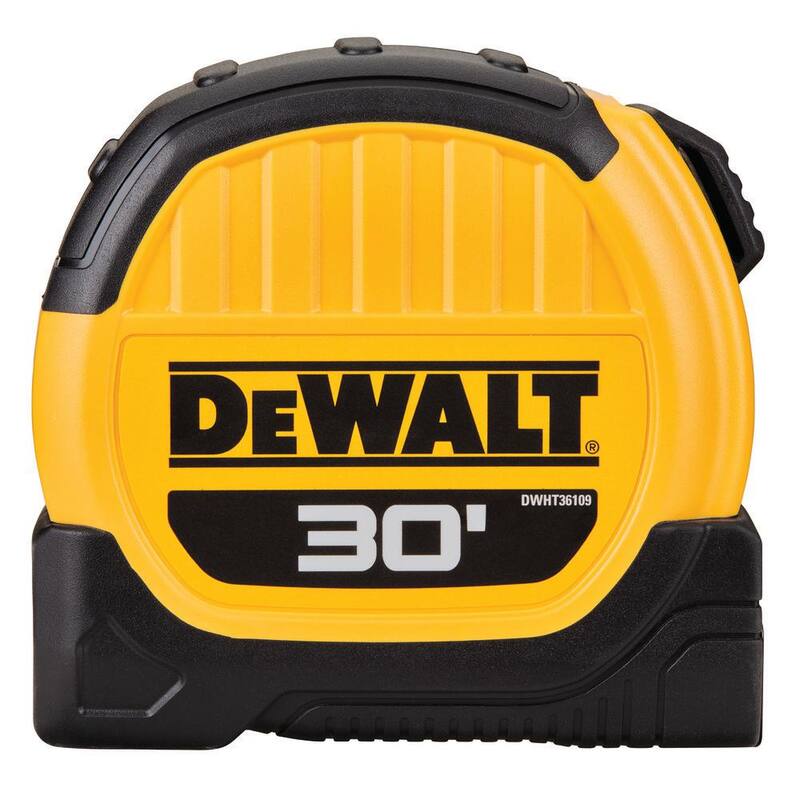Cinta métrica DEWALT de 30 pies x 1-1/8 pulgadas - DWHT36109S
