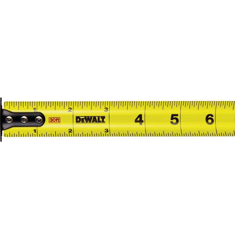 Cinta métrica DEWALT de 30 pies x 1-1/8 pulgadas - DWHT36109S