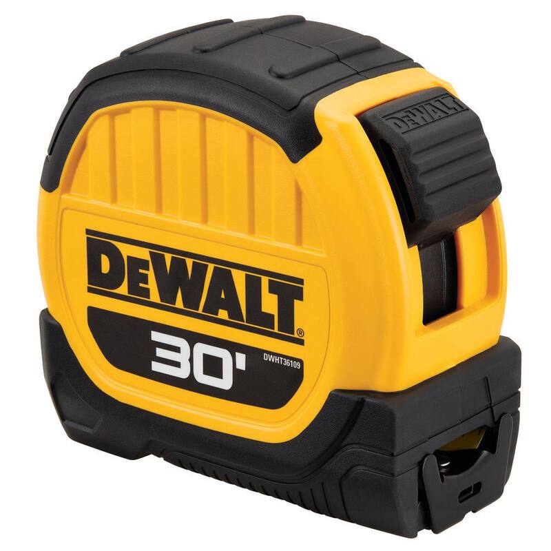 Cinta métrica DEWALT de 30 pies x 1-1/8 pulgadas - DWHT36109S
