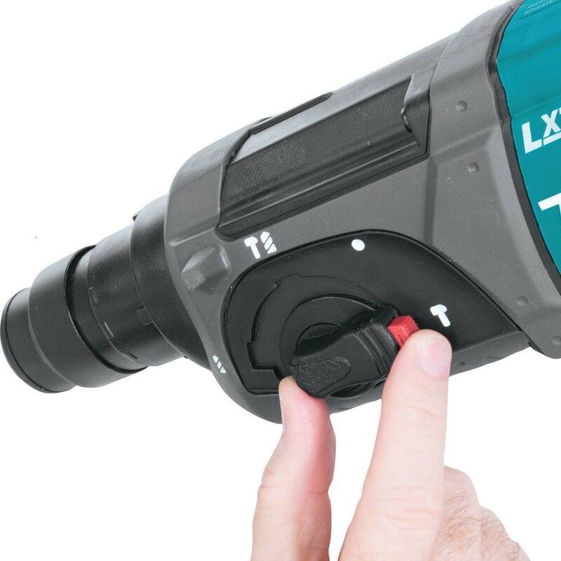 Rotomartillo inalámbrico SDS-Plus de concreto/mampostería Makita 18V LXT de 7/8 pulgadas con batería de iones de litio (Sólo la Herramienta) - XRH03Z.