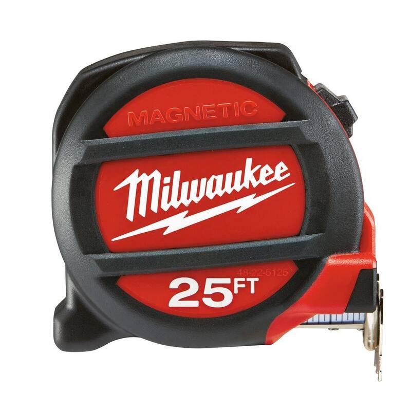 Cinta métrica magnética de 25 pies de Milwaukee - 48-22-5125